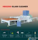 HBX2500 Glass cleaning machine Glass machine